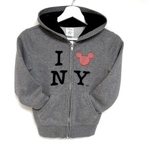 Disney Gray Hoodie with Mickey Design